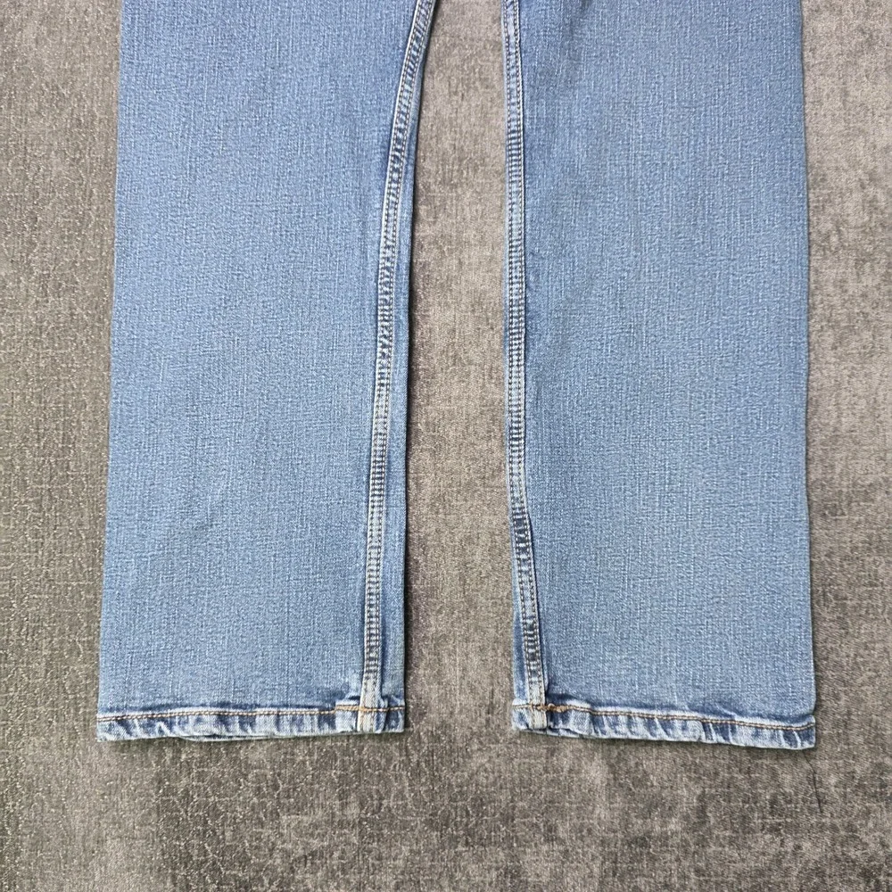 Wrangler 20X Style 44 Jeans Mens 33x32 (33x31) Slim Straight Leg Blue Denim Pant